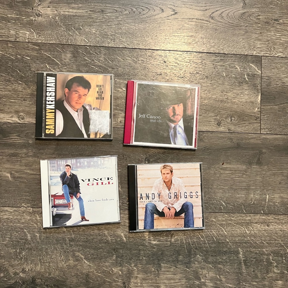 Lot of 4 Country Music CD'S